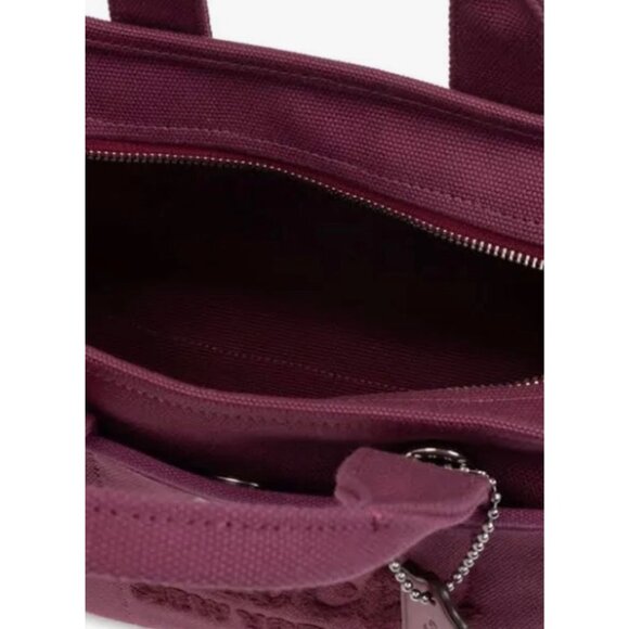 NEW!! Coach Cargo 26 Tote/Crossbody in Pink with detachable strap - Picture 5 of 8